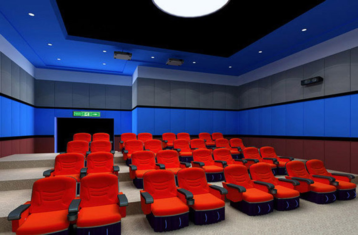 前锋区互动体验32座4D动感影院