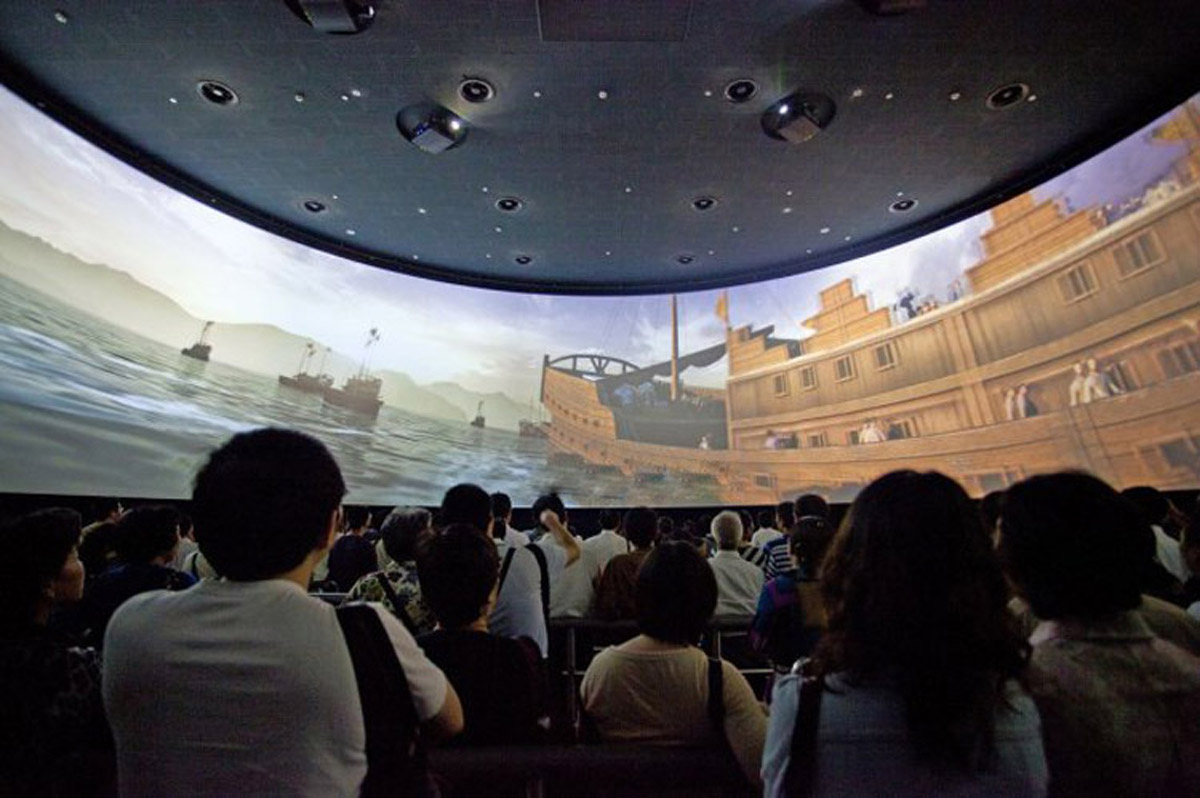 曲江区互动体验环幕4D动感影院系统