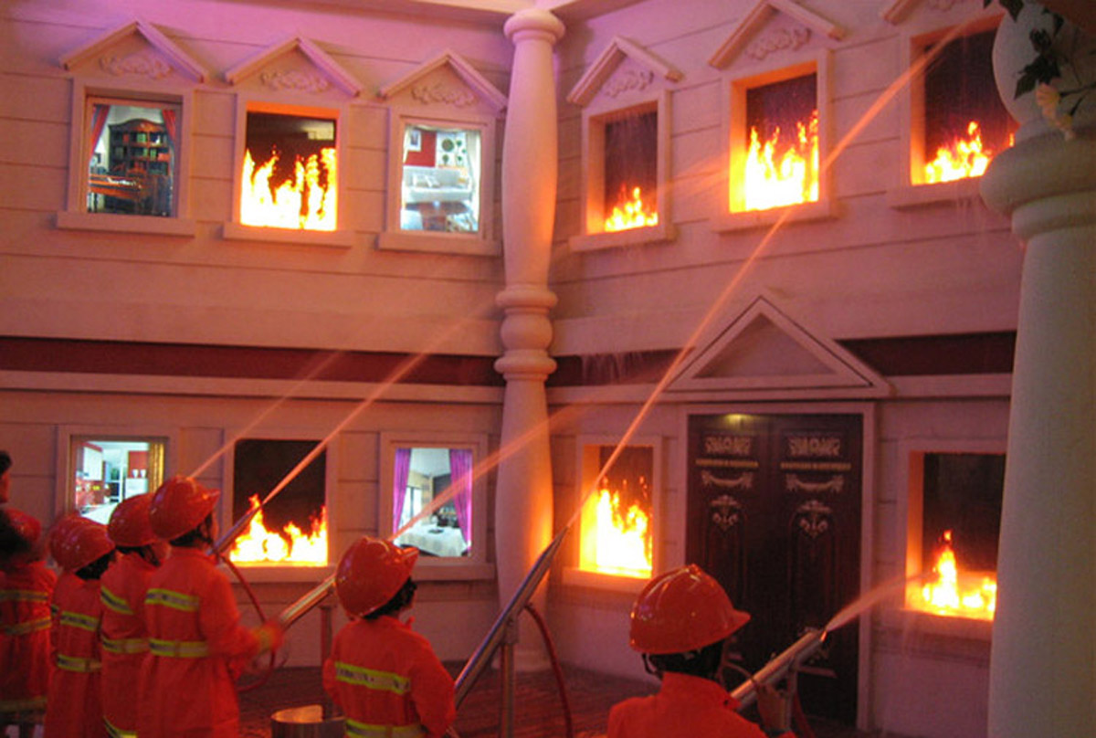 成都市互动体验消防现场消防体验馆