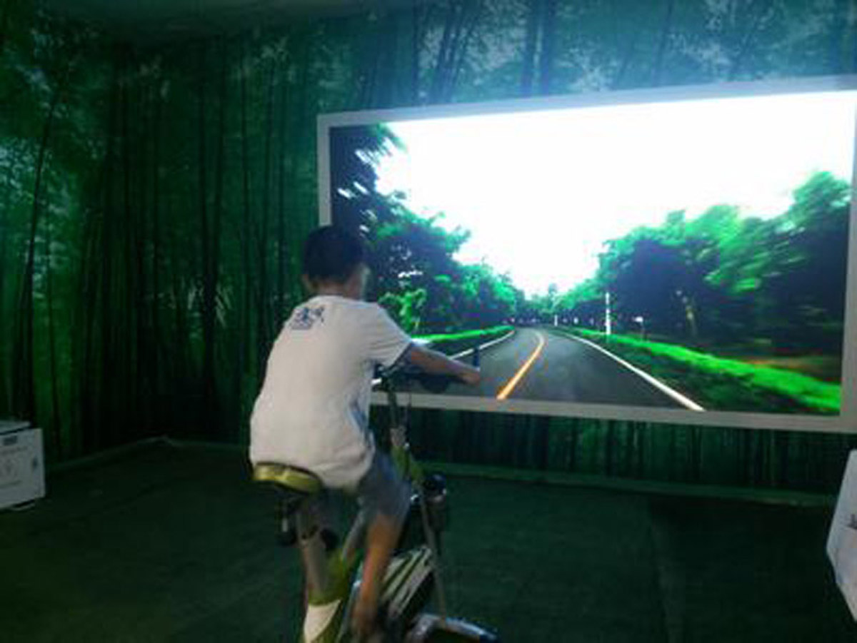 陕西省互动体验单车模拟驾驶