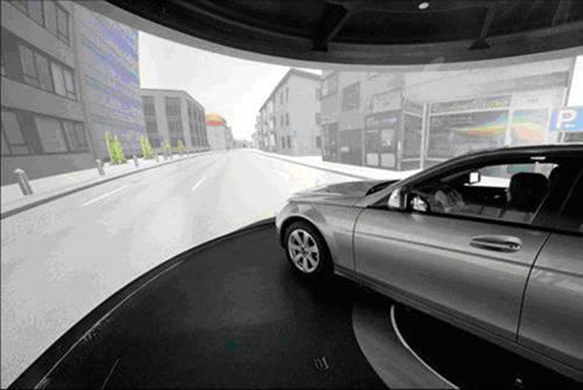 互动体验虚拟驾驶平台