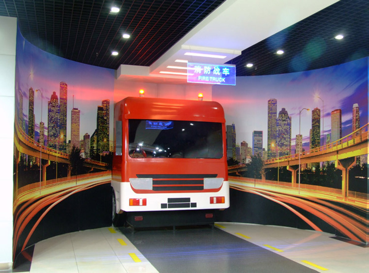 龙门县互动体验模拟消防车驾驶