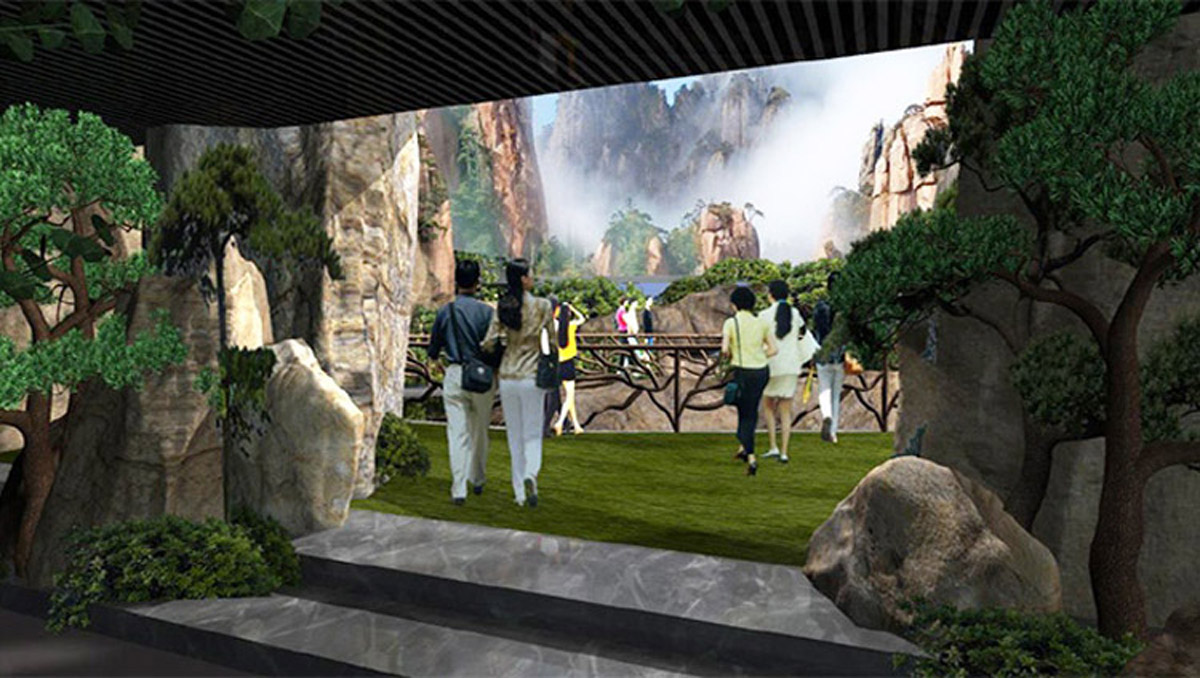 儋州市互动体验虚拟实景投影