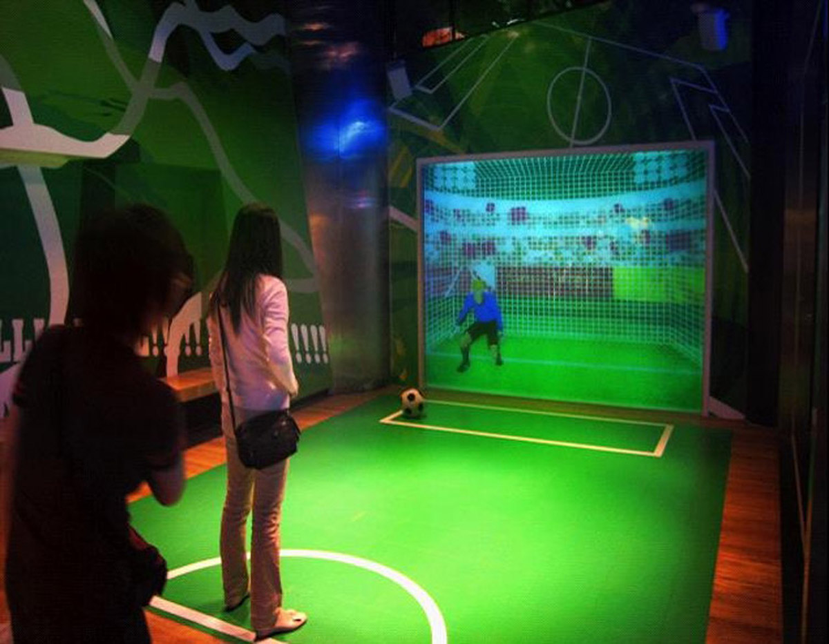 犍为县互动体验虚拟足球体验