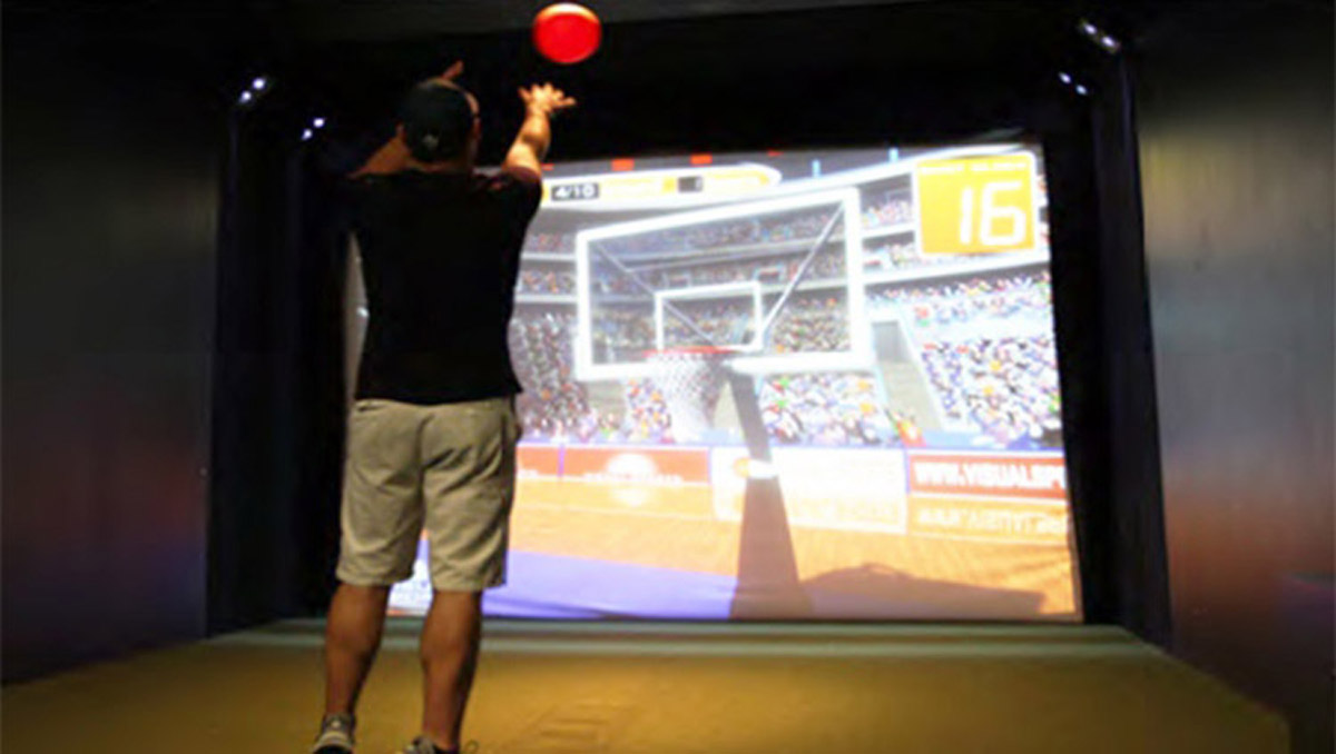 资中县互动体验虚拟篮球体验