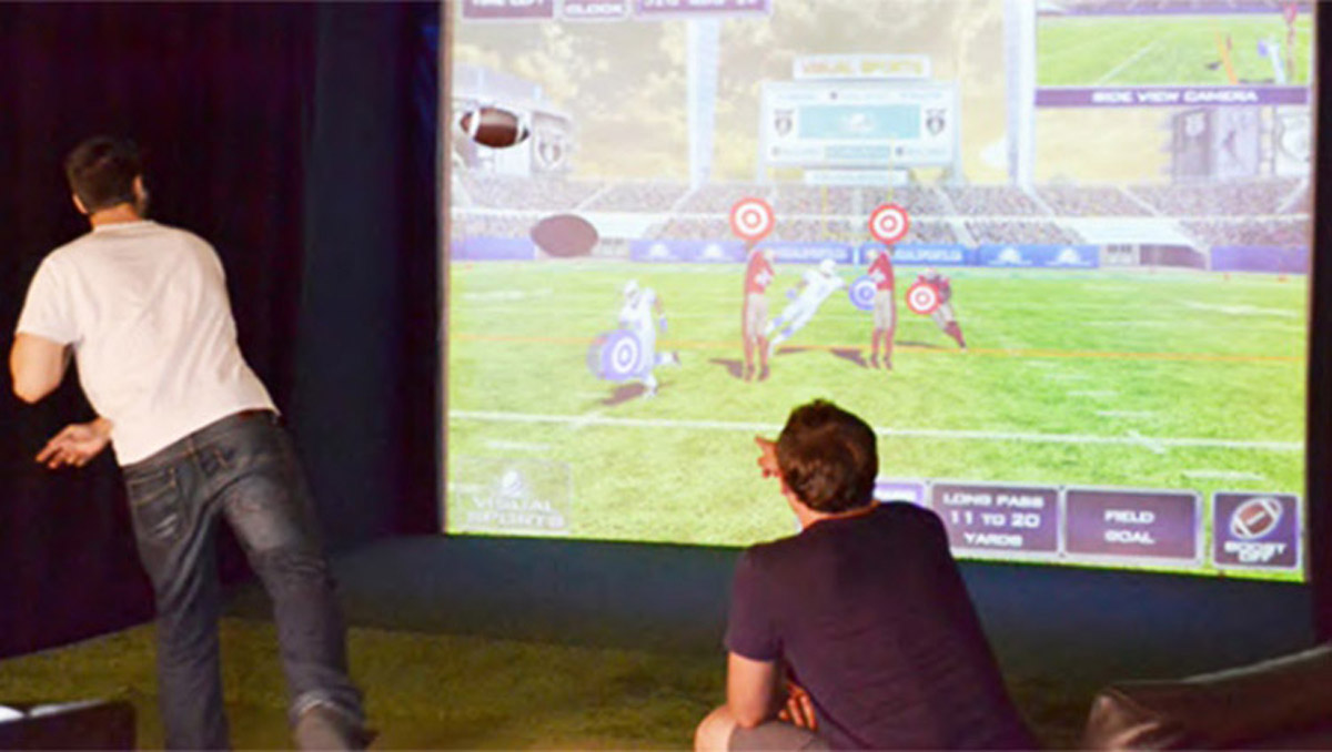 都兰县互动体验虚拟橄榄球挑战赛体验
