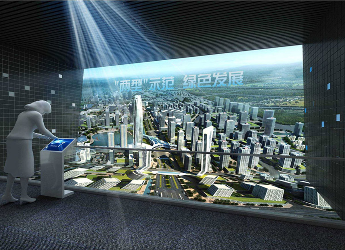 莘县互动体验3D城市游览